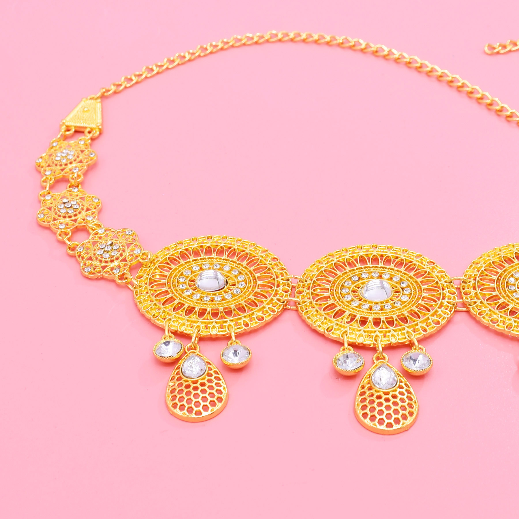 سلسلة خصر نسائية من سبيكة معدن - مراجعة Ethnic Fashion Co In وسعره