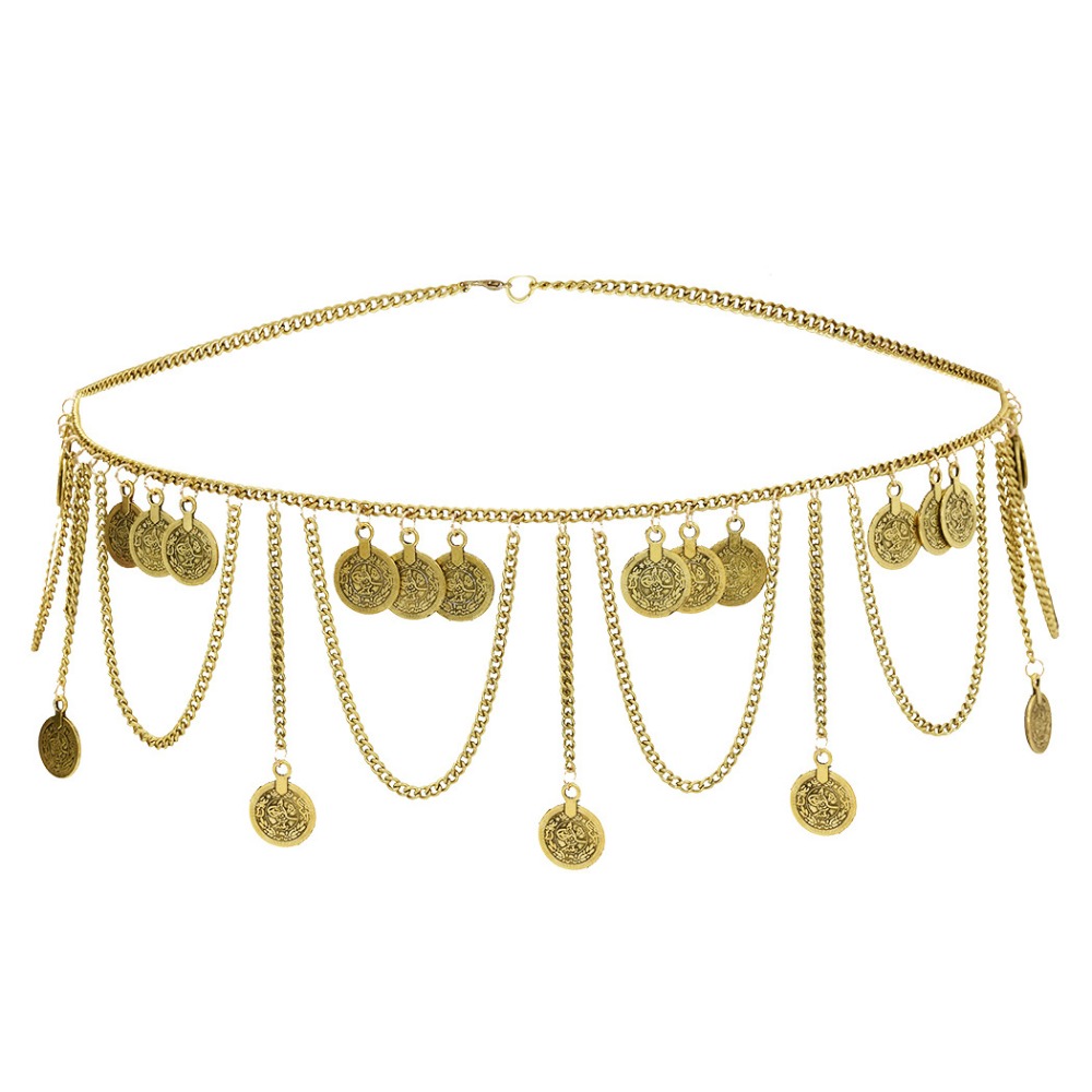 خمر عملة قلادة معدنية الجسم سل - مراجعة Ethnic Fashion Co In وسعره